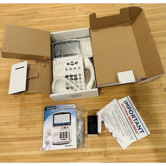 Ultratec Captel 840i Hearing Impaired Touch Caption Telephone New In Box - Picture 4 of 14